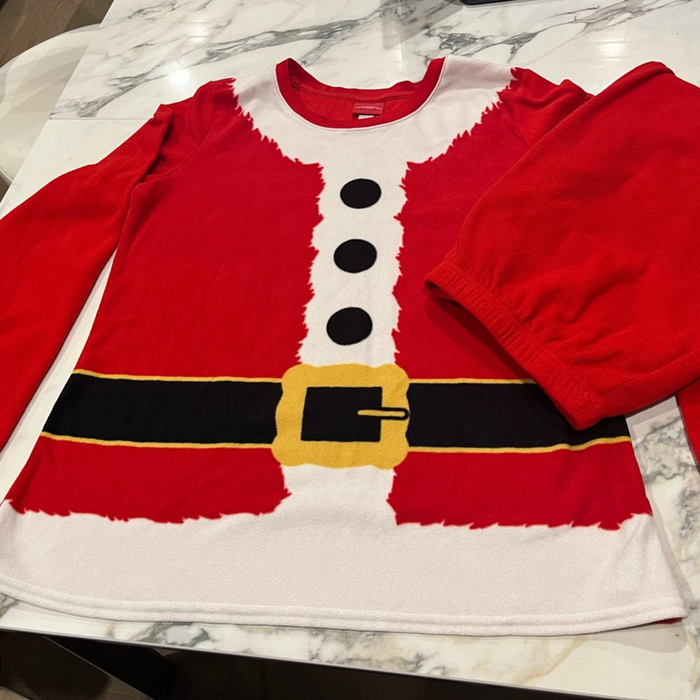 Santa Suit Women’s Fleece Size Large
